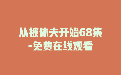 从被休夫开始68集-免费在线观看